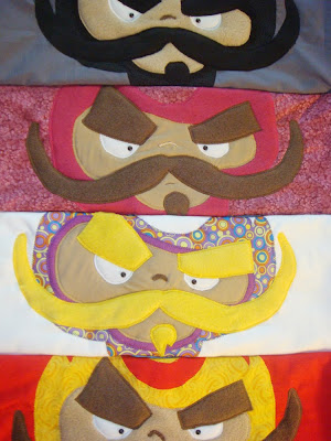 luchadores pillow covers