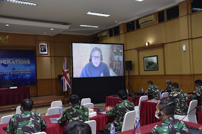 Kerjasama Dengan Kedubes Inggris, Puspen TNI Gelar Media Operations Course