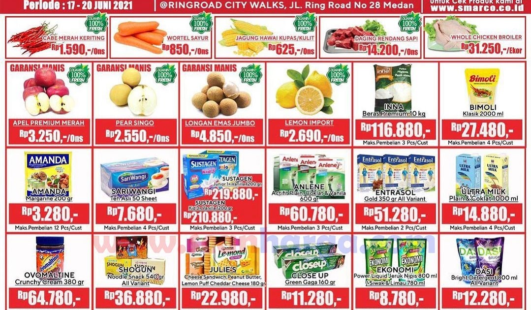 Katalog Promo SMARCO Superstore Periode 17 20 Juni 2021 scanharga