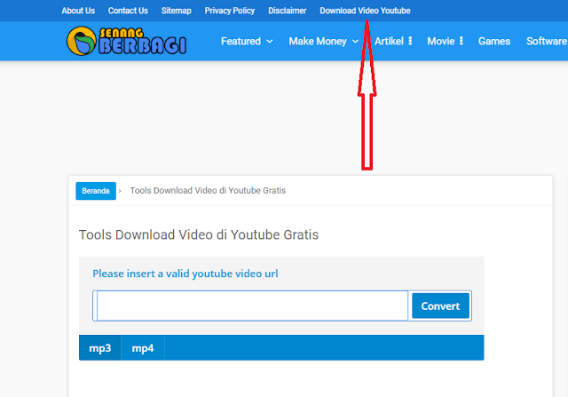 Membuat Tools Download Video Youtube di Blogspot