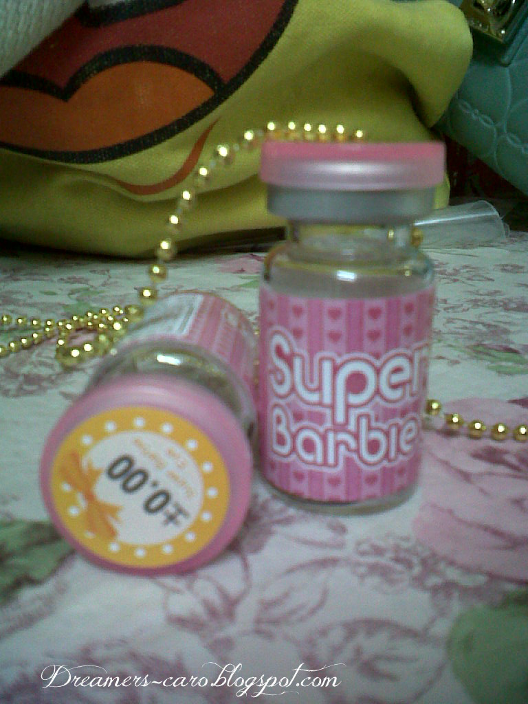 caro dream ♥: barbie lens shining review