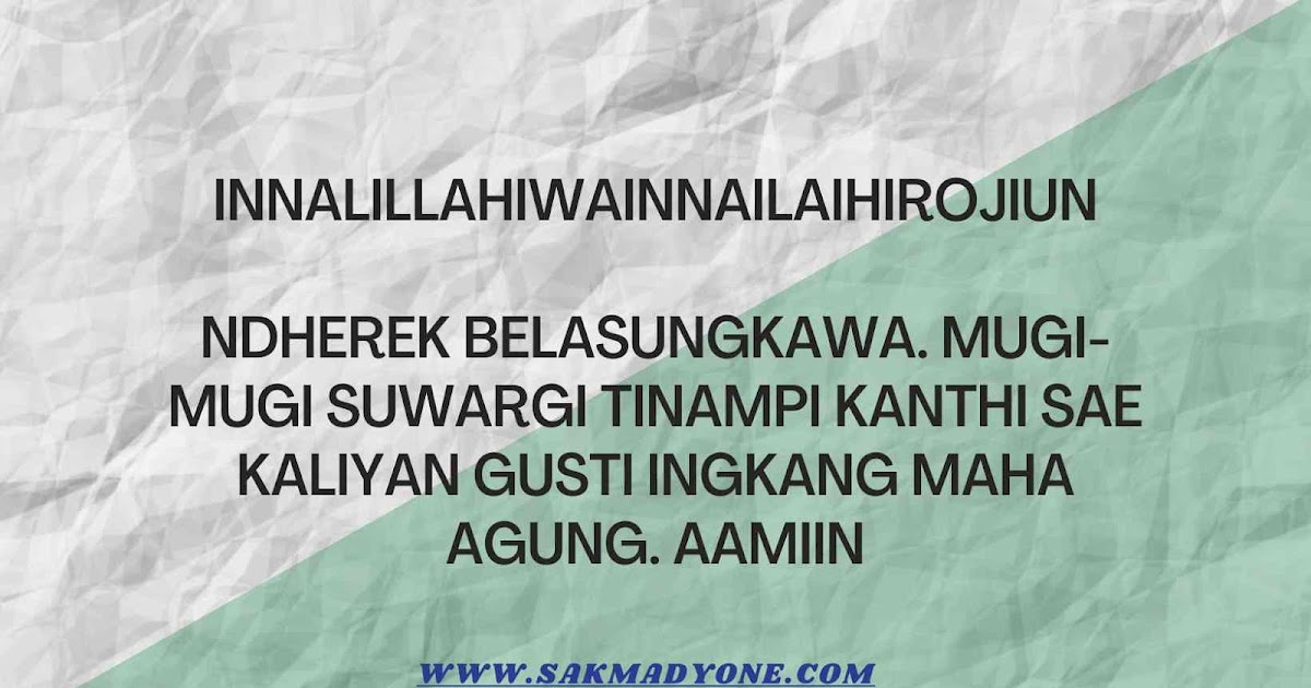 Sambutan Ketua Arisan Keluarga Bahasa Jawa