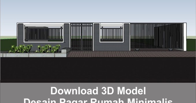 pagar rumah minimalis autocad - Nicholas Ogden