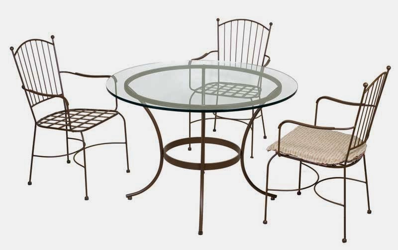 juego de mesas y sillas forja, mueble jardin terraza