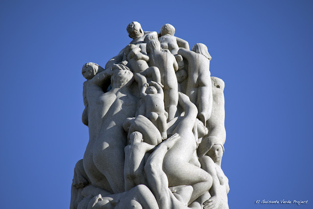 Monolito - Vigeland Park, Oslo por El Guisante Verde Project