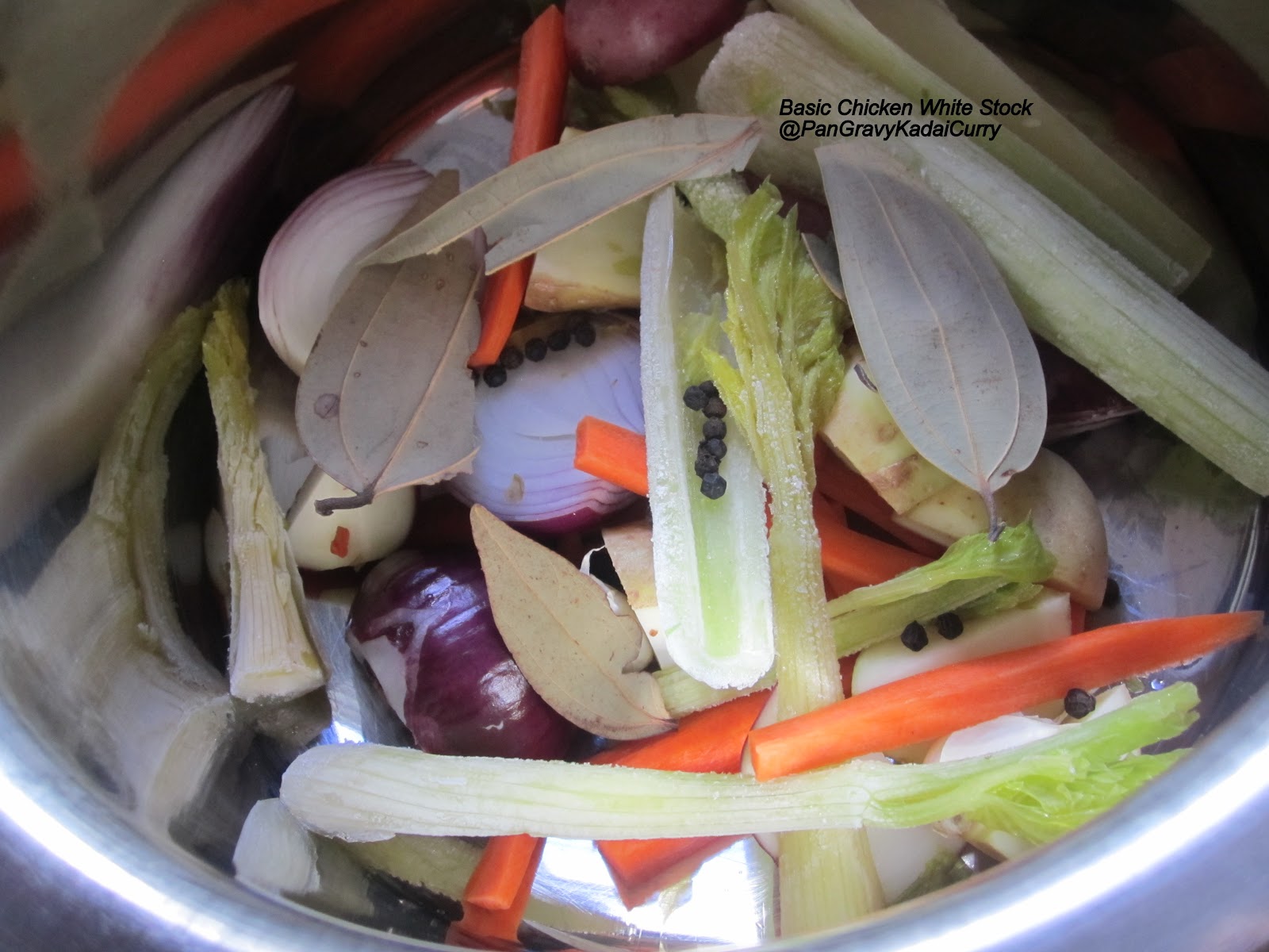 Pan Gravy Kadai Curry Basic "White" Chicken Stock