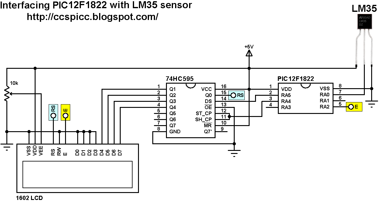Lm35 Internal Circuit Diagram