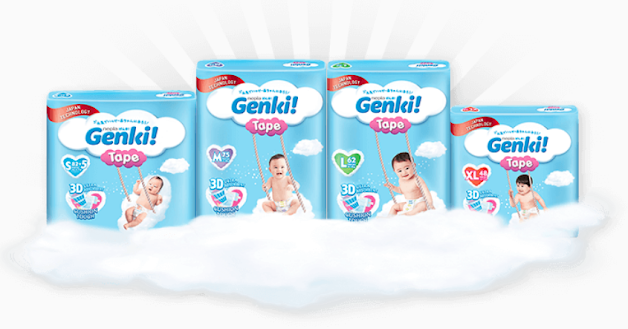 Genki Tape Diapers