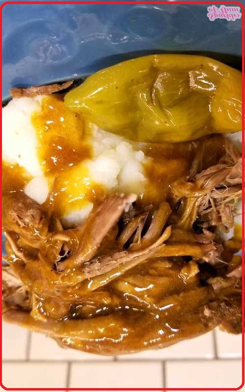 Mississippi Pot Roast with Gravy Full Receipe