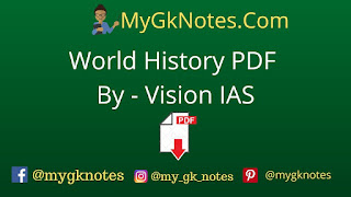 World History PDF By - Vision IAS
