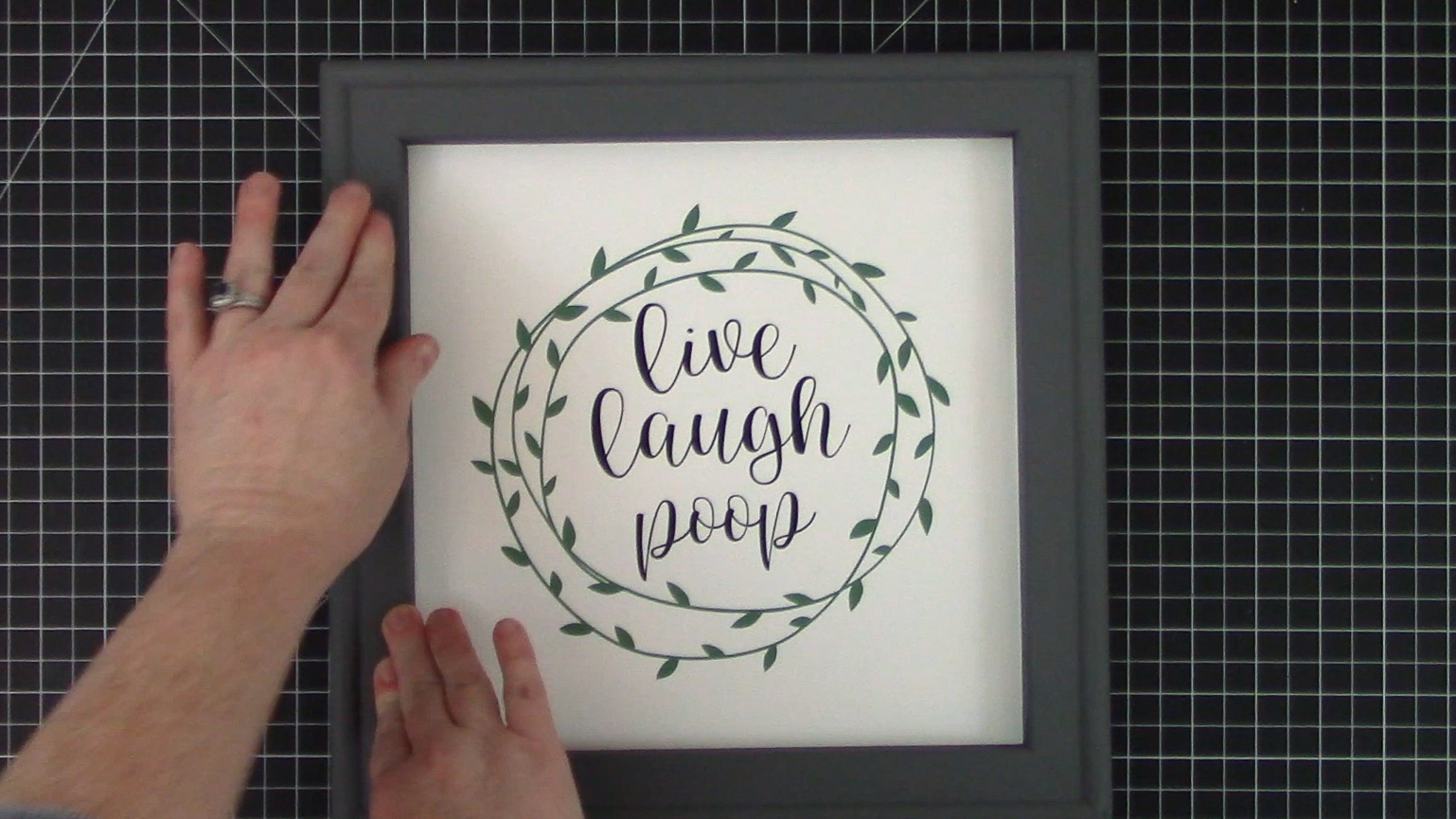 How to Make a Reverse Canvas with Lights - Silhouette School