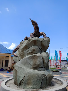 Patung Komodo Labuan Bajo NTT - STUDIO PATUNG SUWARTO - STUDIO PATUNG