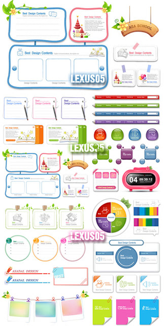 Quality Graphic Resources: Asadal Web Design Elements