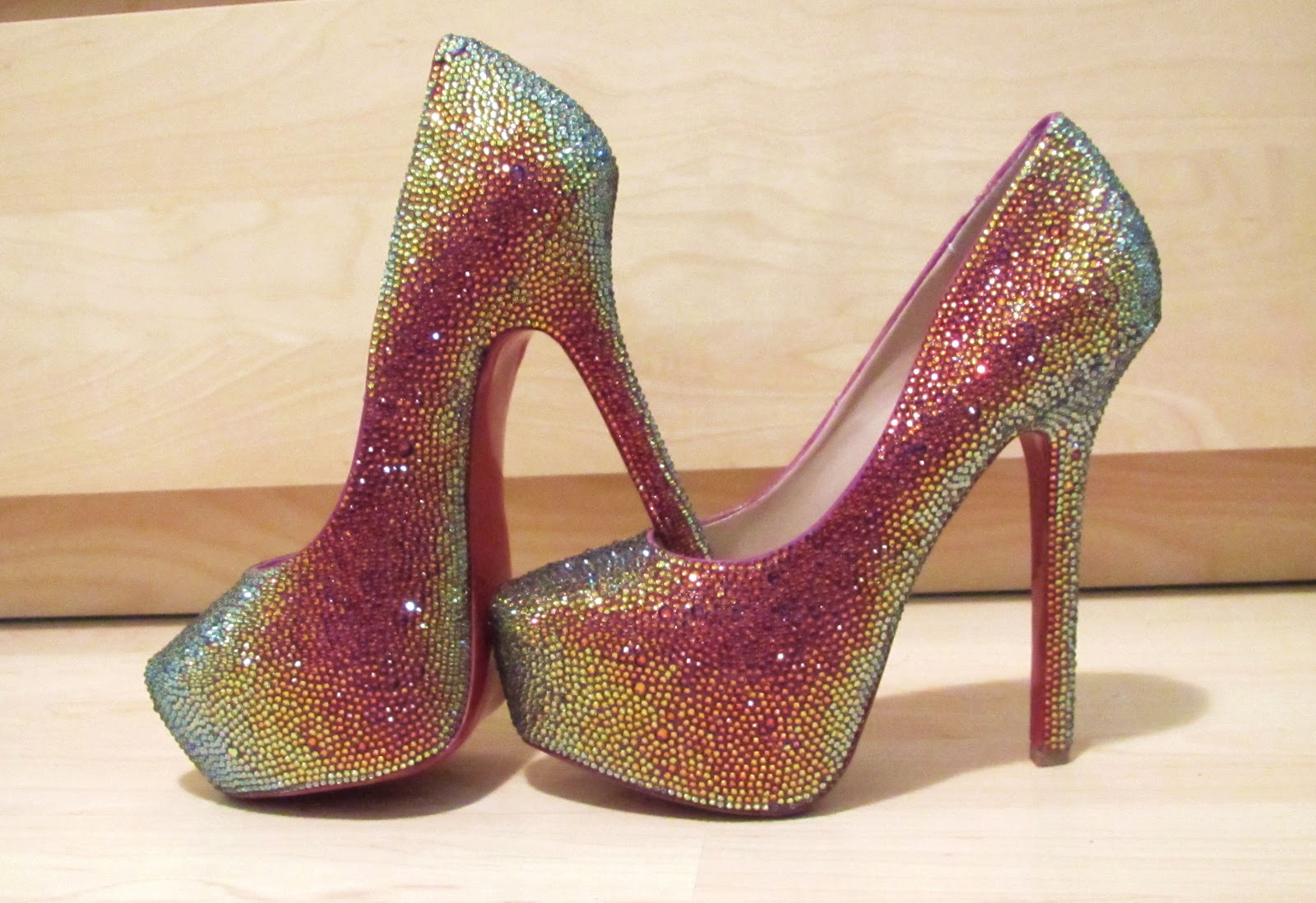 MMnoob: Project shoe dazzling inspired by the Christian Loubutin ...