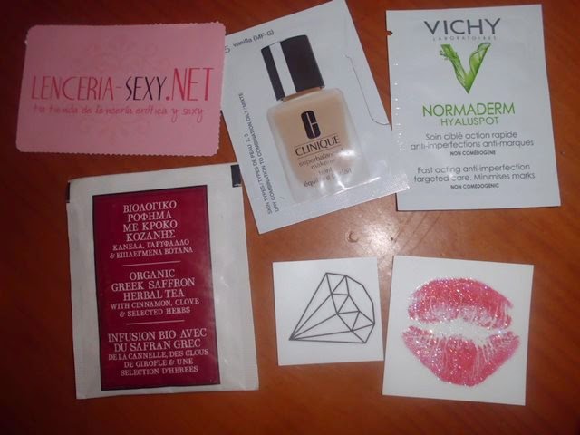 muestras de cosmeticos