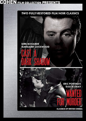 Cast A Dark Shadow Wanted For Murder Double Feature Dvd
