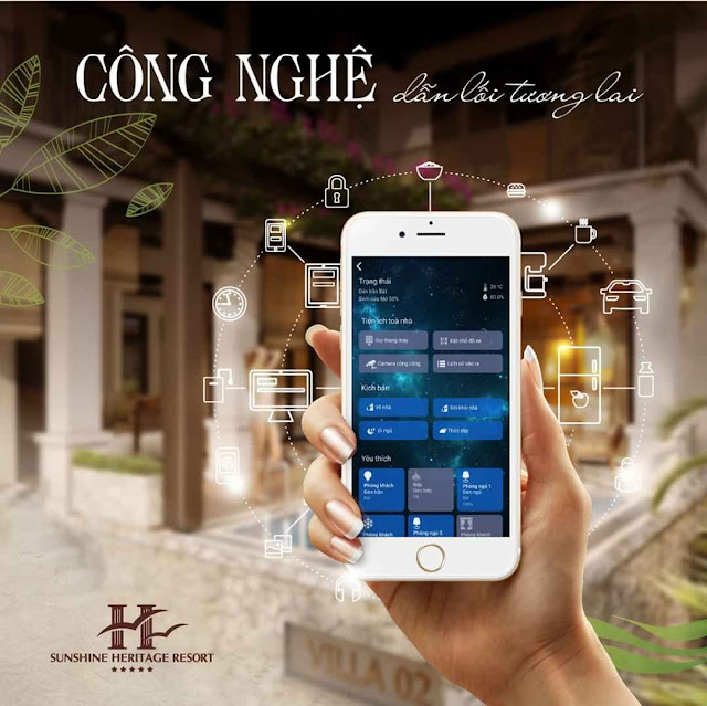 Phân khu The Tonkin Sunshine Heritage Resort cùng Smart Home Hà Nội hướng đến phát triển đô thị thông minh