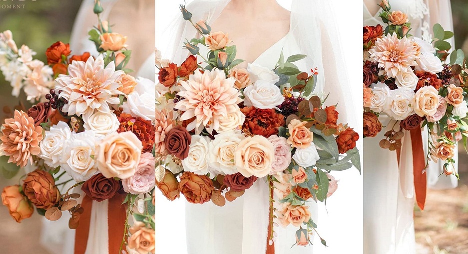 fake wedding bouquets that look real
