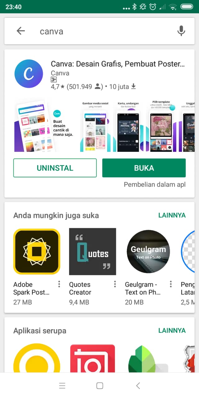 Cara Membuat Desain  Banner  Mudah Keren Gratis Dengan HP 