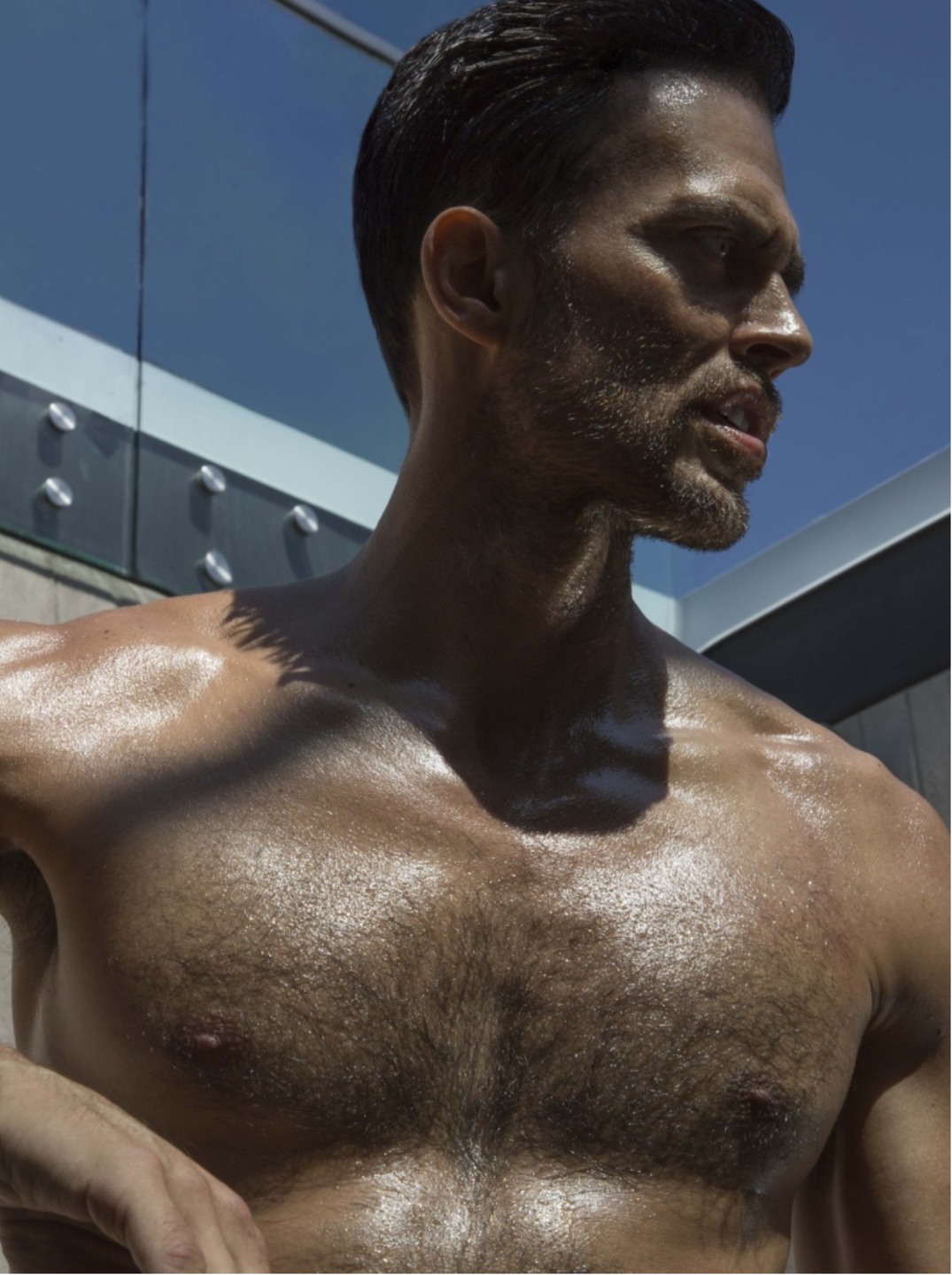 my new plaid pants Good Morning, Gratuitous Cheyenne Jackson