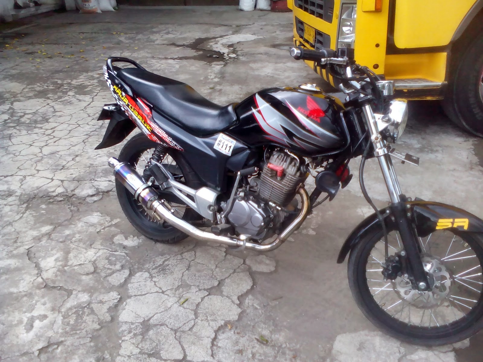 Modifikasi Motor Honda Megapro Primus Kumpulan 