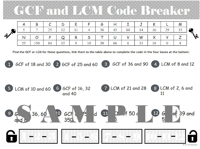 Lcm And Gcf Worksheet : Gcf And Lcm Worksheet Dochub - Each time you