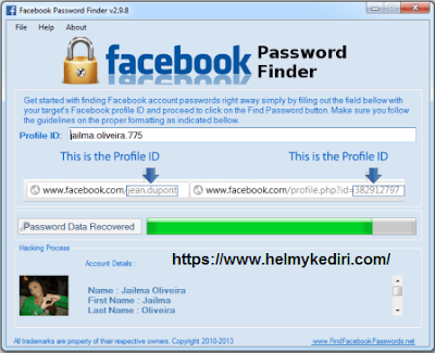 Facebook Password Finder