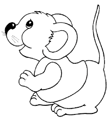 6 Free Printable Mouse Coloring Pages