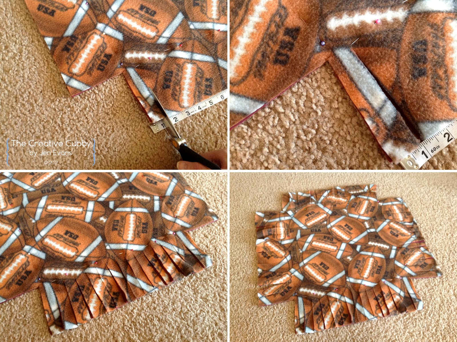 The Creative Cubby NoSew Fleece Pillow