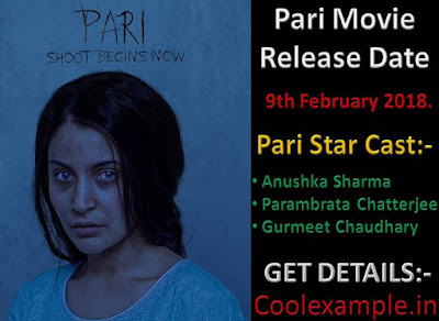 Pari Movie Release Date Pari Movie Release Date