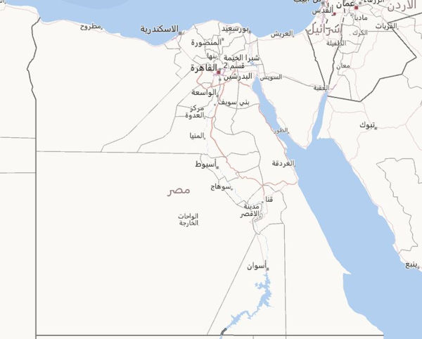 طريقة سيطرة قوات الدفاع الجوي المصرية على سماء مصر Egypt.map.1