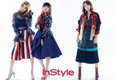4minute InStyle March 2016