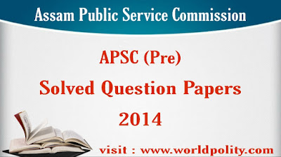 APSC Previous Year Solved Question Papers