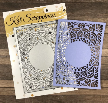 Kat Scrappiness Medallion Coverplate Die