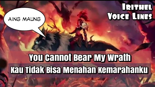 irithel voice lines and quotes mobile legends