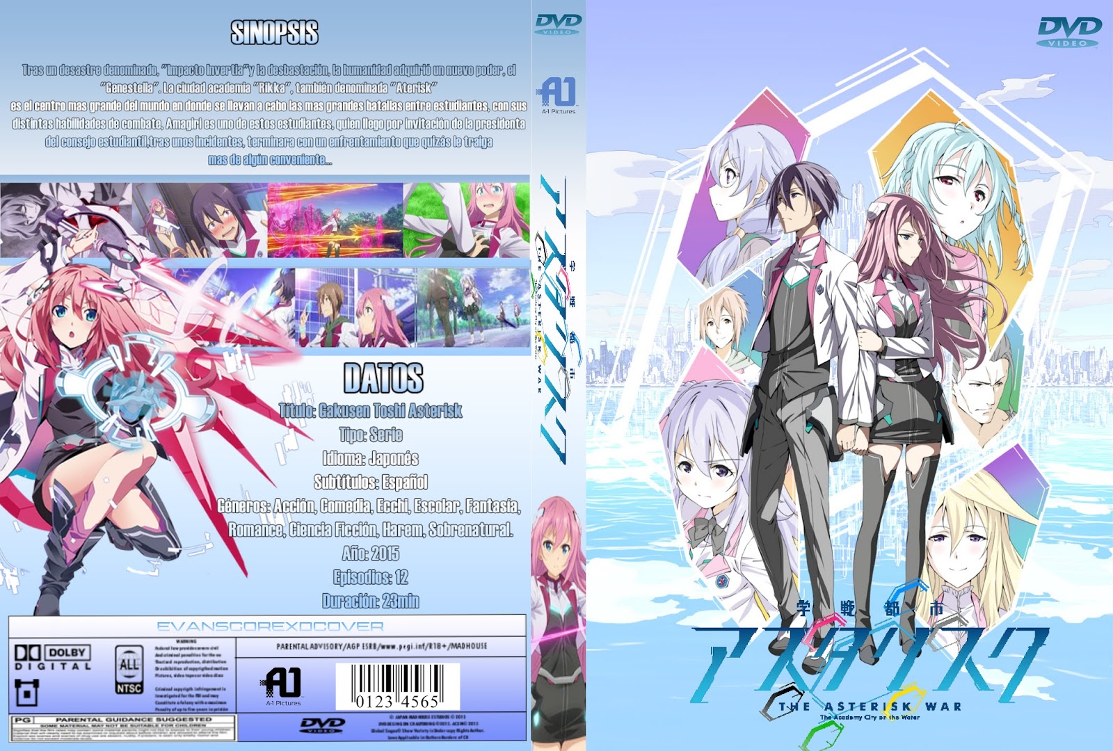 GAKUSEN TOSHI ASTERISK - AnimeXcover