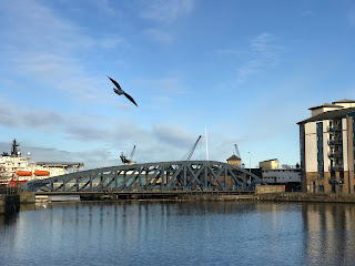Victoria Swing Bridge, Leith  by Kevin Nosferatu for Skulferatu Project