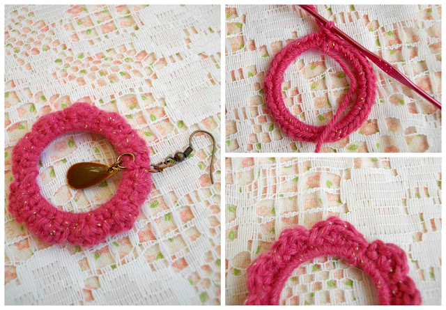 Une Fille à Frange, crochet, DIY, porte-bijoux, La Perle des Loisirs