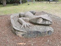 Springwood BIG Lizard Sculpture