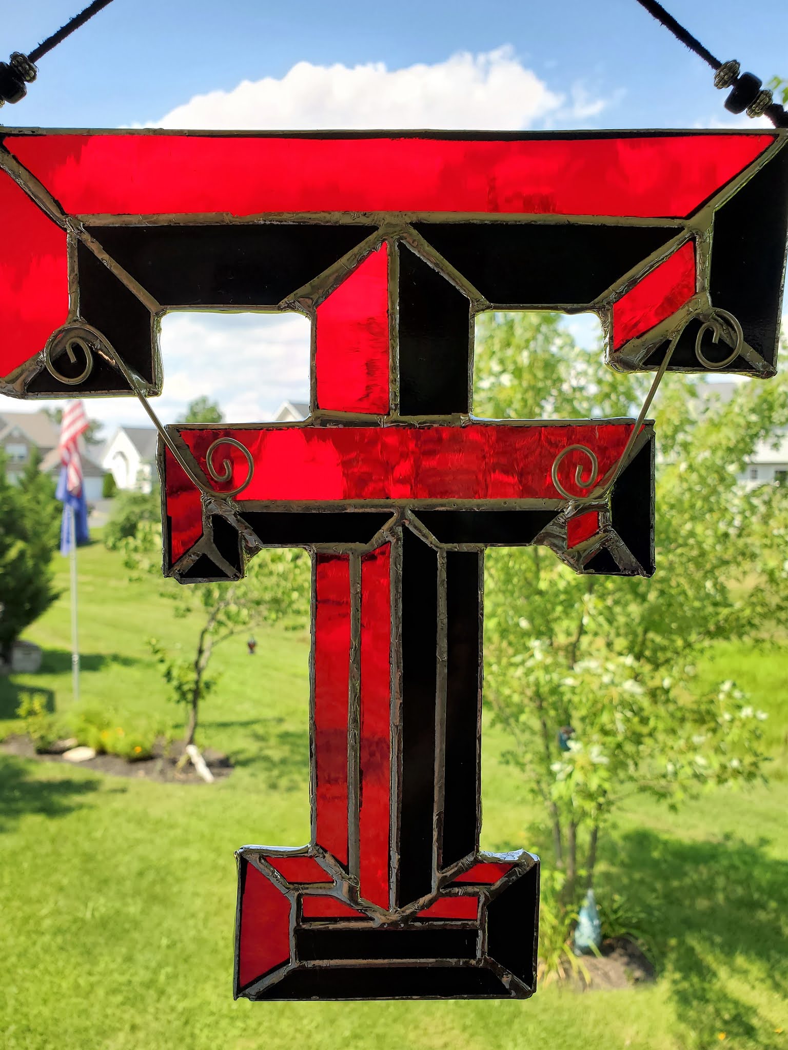 Shards & Sawdust Texas Tech Stained Glass