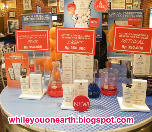 While you on earth.. How Kiehl's Clearly Corrective Deep Moisture Clarifying Cream Work with