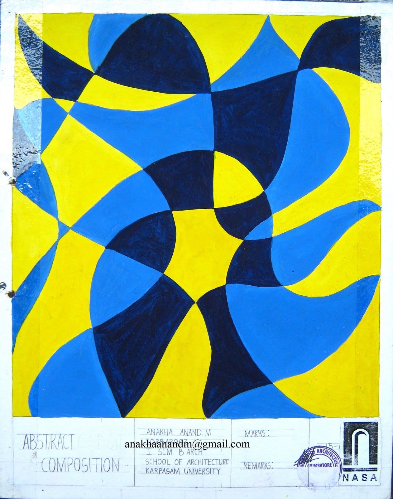 Beauty That Lies In The Eye Of The Creator ABSTRACT COMPOSITION