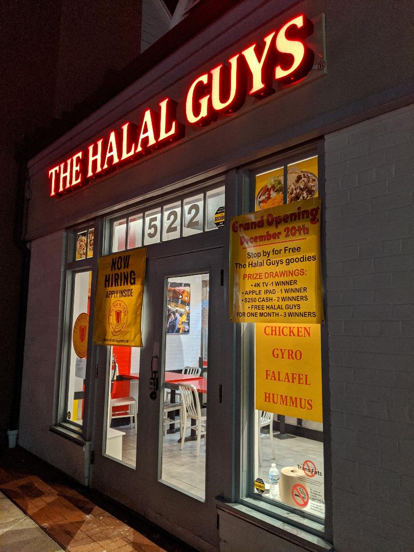 Sam Eig Halal Guys opening Friday