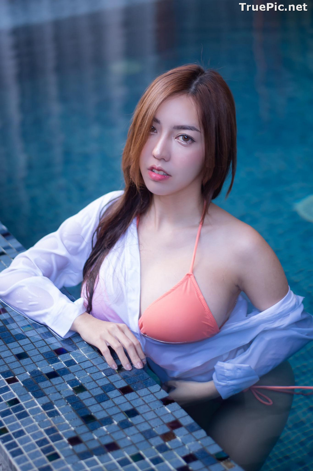 Image Thailand Model - Champ Phawida - Champ In The Pool - TruePic.net - Picture-9