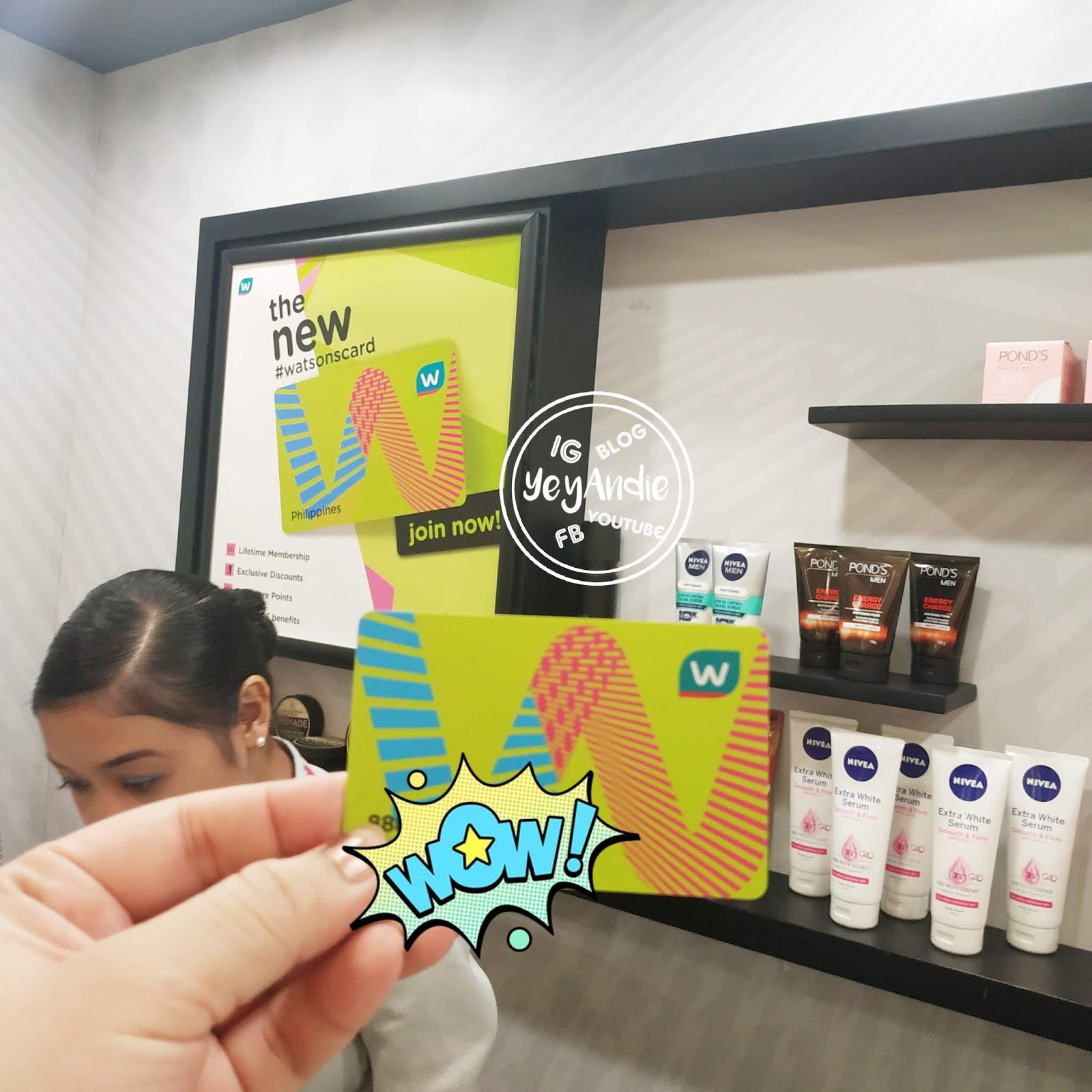 YeyAndie Blog Get a Watsons Card! Membership Application, Registration