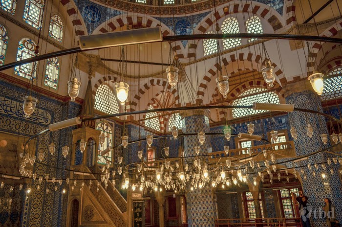 Rustem Pasha Mosque A modest but beautiful masterpiece of Mimar Sinan