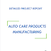 Project Report on Auto Care Products Manufacturing