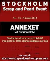 STOCKHOLM Scrap och pärl event 2014