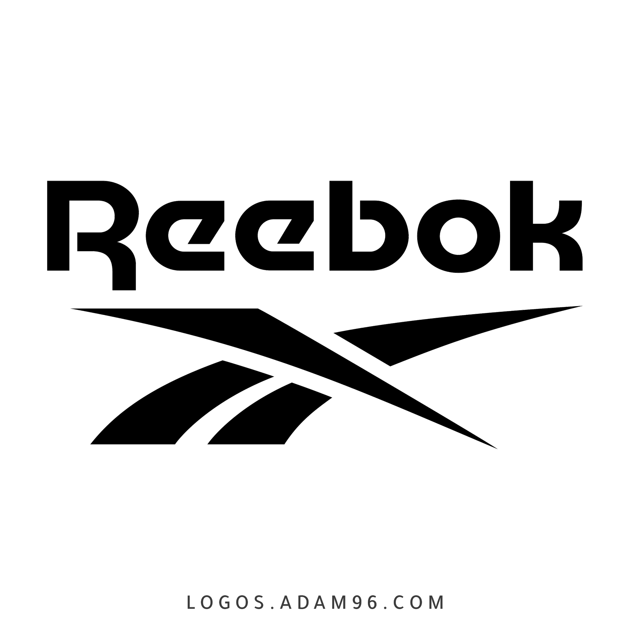 Reebok Logo Black PNG Download Original Logo Big Size