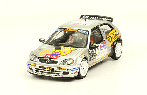 Sébastien Loeb Collection Citroën Saxo Kit Car Rally Alsace-Vosges Ville de Mulhouse 2003